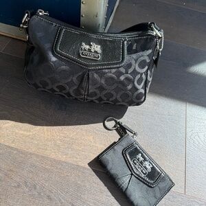 Pristine Coach Shoulder Bag & Matching Wallet!